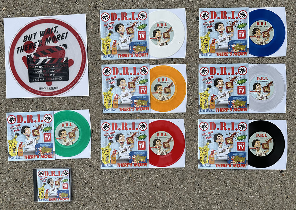 D.R.I. - "But Wait ... THERE'S MORE!" package deal